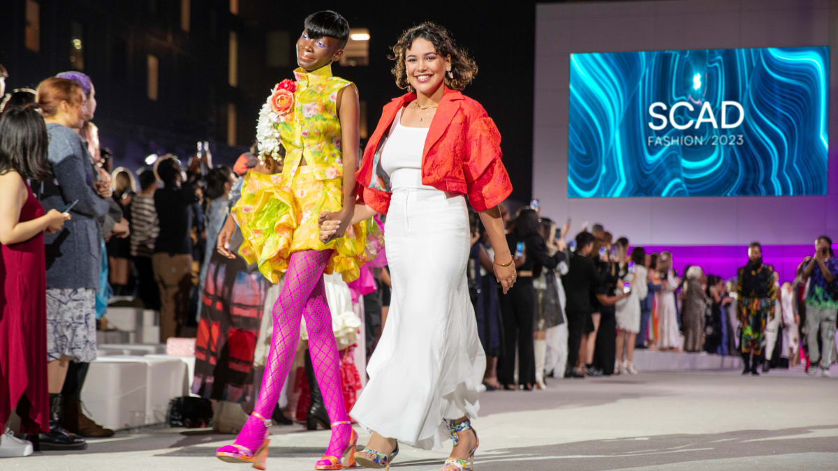 at-the-2023-scad-fashion-show,-students-played-with-upcycling-and-gender-fluidity