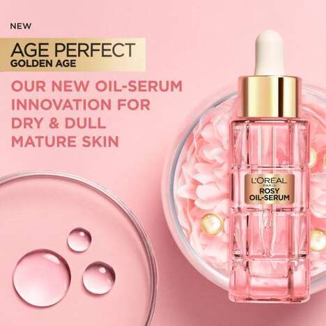 senior-self-care-campaigns-–-l’oreal-paris-is-celebrating-the-aging-consumer-with-‘age-perfect’-(trendhunter.com)