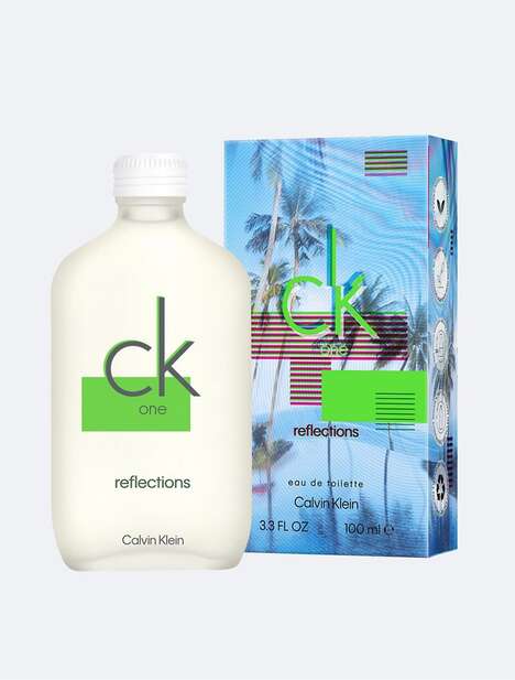 energizing-summer-fragrances-–-ck-one-reflections-eau-de-toilette-captures-the-spontaneity-of-summer-(trendhunter.com)