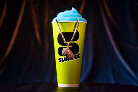 bedazzled-beverage-jewelry-–-7-eleven-created-a-sparkly-slurpee-jewelry-collab-with-king-ice-(trendhunter.com)