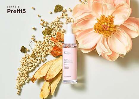 hydrating-floral-brightening-serums-–-botanic-pretti5-fuses-tcm-with-western-tech-(trendhunter.com)